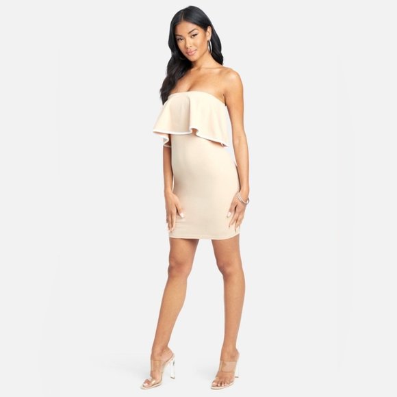 NWT Bebe Strapless Mini Dress | Size: Medium - Picture 1 of 7